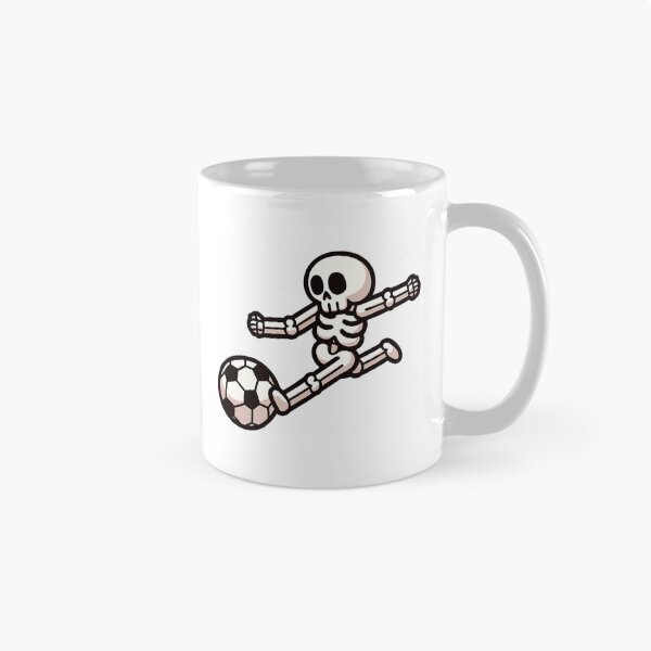 Item preview, Skeleton Playing Soccer Poster designed and sold by BusyIsaWork.