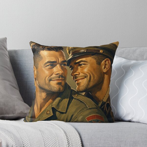 Item preview, Gay Leather Military "Aces High" Vintage Retro Color Art Design designed and sold by ItsAKinkThing.