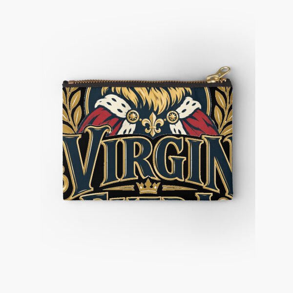 Item preview, Virgin Extra – Majestic Lion King Funny Typography designed and sold by mnkyride.