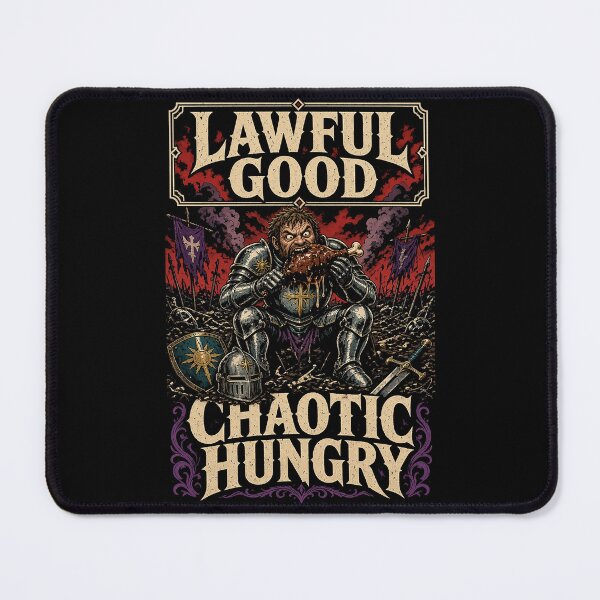 Item preview, Lawful Good, Chaotic Hungry, designed and sold by abby-thorns.