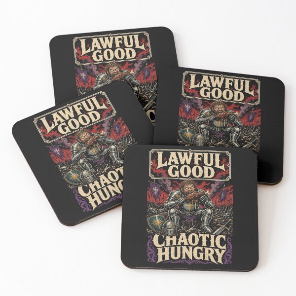 Item preview, Lawful Good, Chaotic Hungry, designed and sold by abby-thorns.