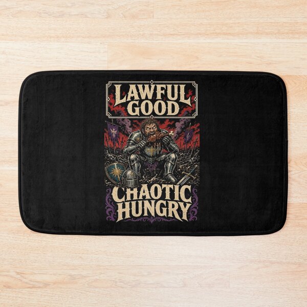 Item preview, Lawful Good, Chaotic Hungry, designed and sold by abby-thorns.