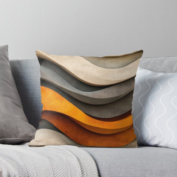 Item preview, Earthtones, Burnt Orange, And Sandy-Clay Colors Abstract designed and sold by DEC02.
