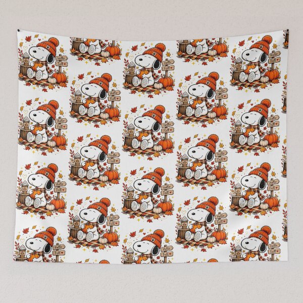 Item preview, Autumn Snoopy Pumpkin Design designed and sold by WalkingInNa.