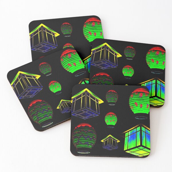 Item preview, Floating Lanterns Neon designed and sold by Dlt1981.
