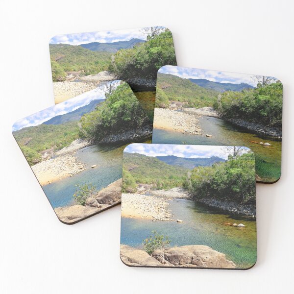 Item preview, Mountain and stream landscape scenery designed and sold by jaynerushton.