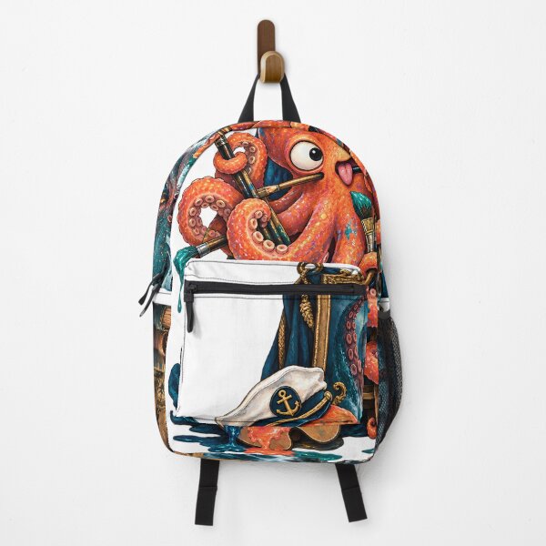 Item preview, Goofy Octopus Fierce Portrait designed and sold by SiamSmiles.