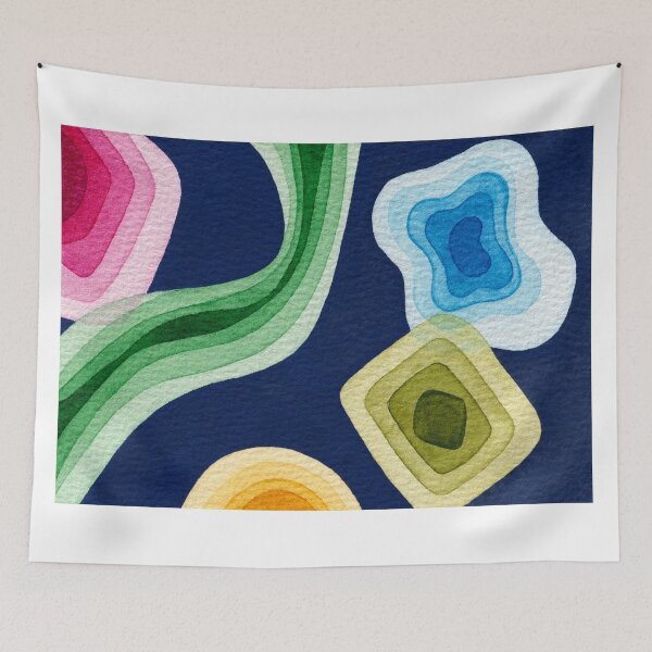 Item preview, feelings – Layered Abstract Watercolor & Gouache designed and sold by DaydreamDept..