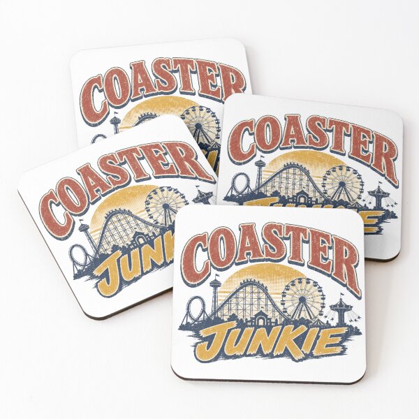 Item preview, Coaster Junkie - Design for the rollercoaster fanatic designed and sold by NicheWearStudio.