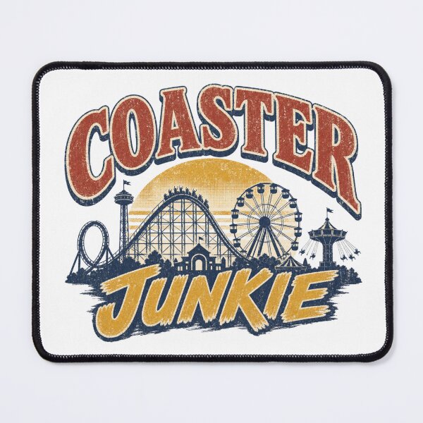 Item preview, Coaster Junkie - Design for the rollercoaster fanatic designed and sold by NicheWearStudio.