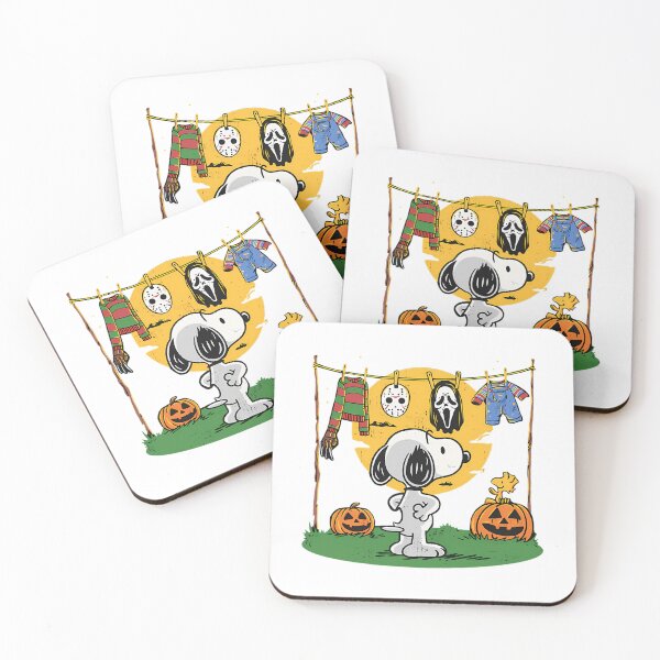 Item preview, Snoopy Peanuts Horror Movie Costumes Laundry Line Halloween designed and sold by BusyIsaWork.