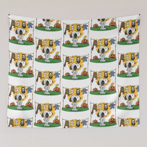 Item preview, Snoopy Peanuts Horror Movie Costumes Laundry Line Halloween designed and sold by BusyIsaWork.