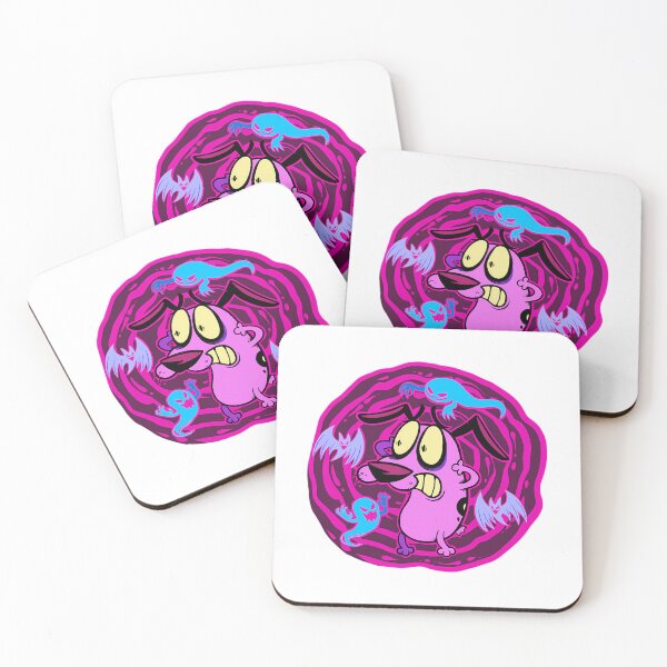 Item preview, Courage The Cowardly Dog Bats N' Ghosts designed and sold by PennysCrafts.