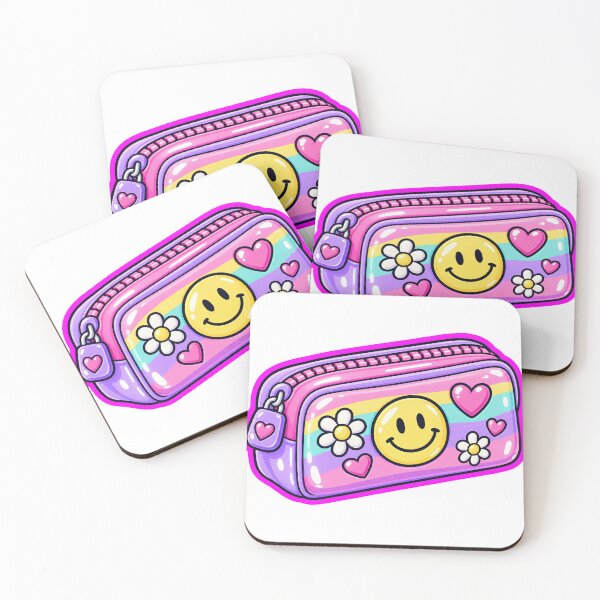 Item preview, Cozy 90s Smiley Pencil Case designed and sold by The198X.