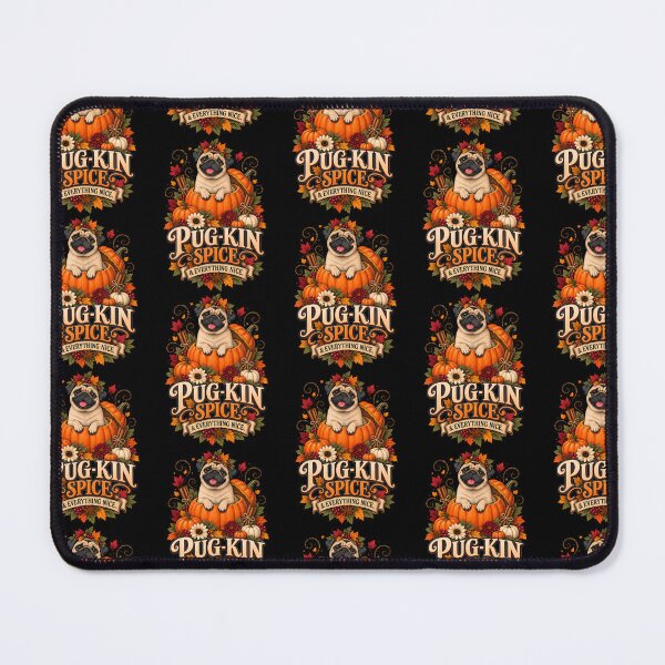 Item preview, Pug-Kin Spice And Everything Nice Pug Dog Retro Autumn Fall designed and sold by OddityVault.