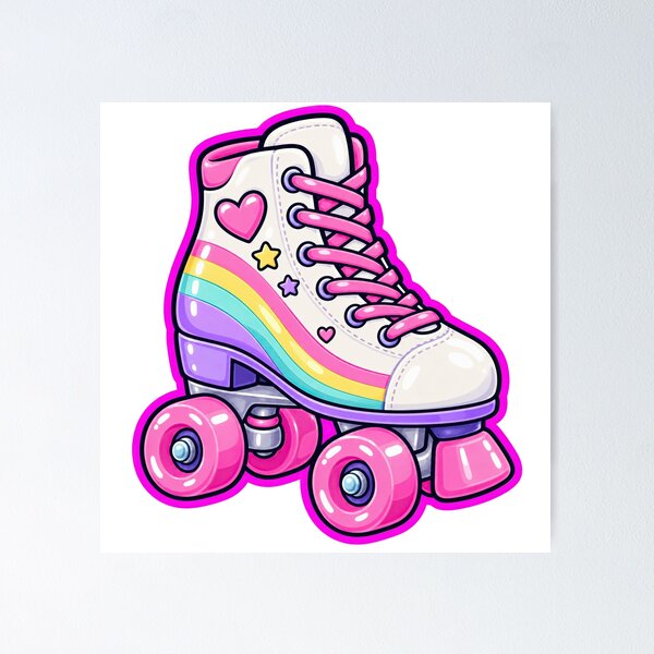 Item preview, Cozy 90s Roller Skate designed and sold by The198X.