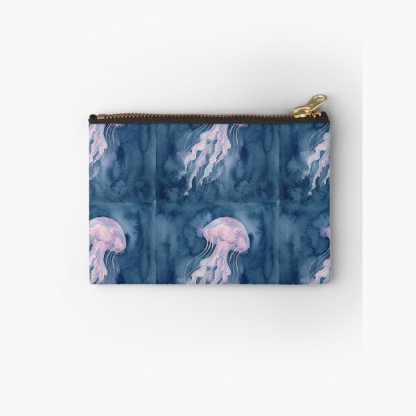 Item preview, Dreamy Pink Watercolor Jellyfish Ocean Art designed and sold by bvdesignart.