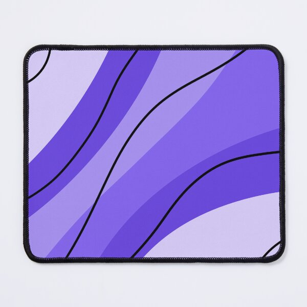 Artikelvorschau, Violet Flow – Abstraktes Wellenmuster in Lila entworfen und verkauft von MKFDesigns.