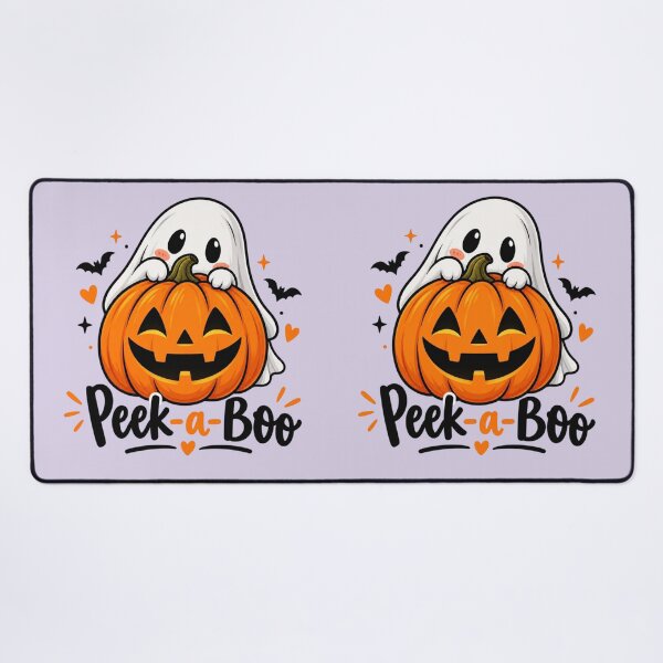 Item preview, Peek-a-Boo Cute Ghost Pumpkin Halloween | Kawaii Spooky Autumn Design designed and sold by Sanika arts .