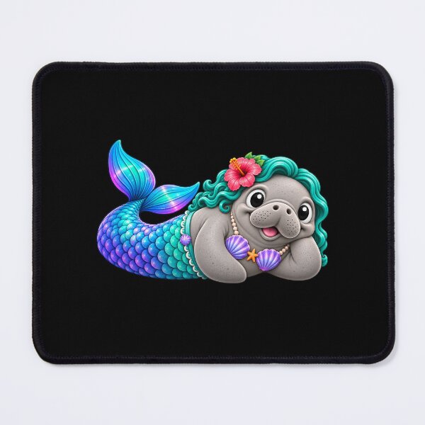 Item preview, Chubby Mermaid Sticker designed and sold by SnarkyPelican.