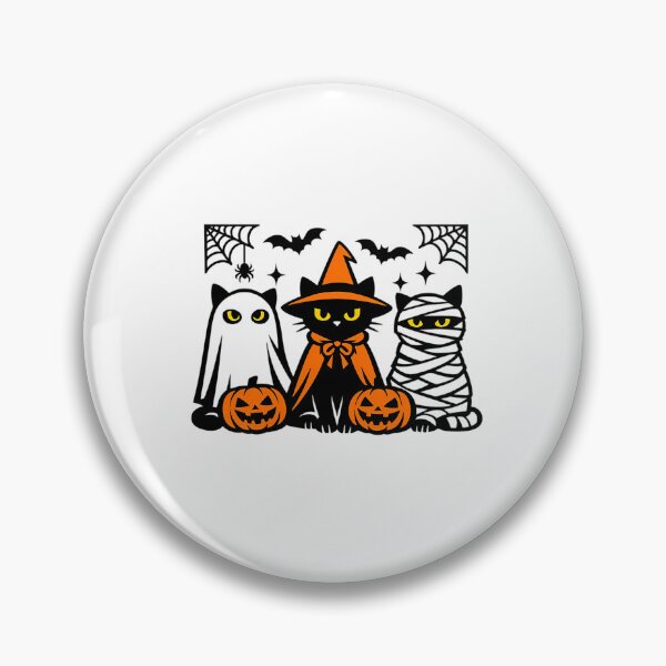 Item preview, Spooky-Black-Cat-Halloween designed and sold by BusyIsaWork.