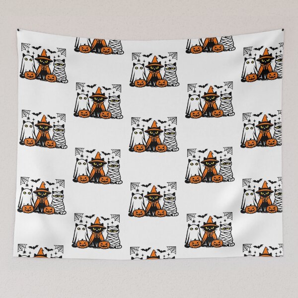 Item preview, Spooky-Black-Cat-Halloween designed and sold by BusyIsaWork.