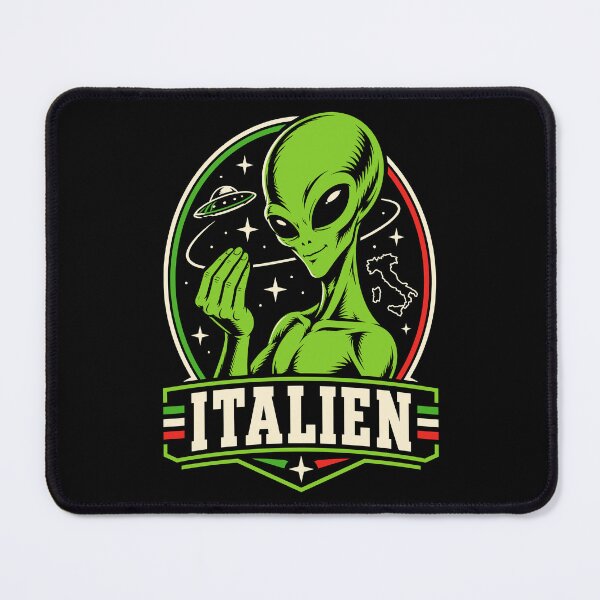 Item preview, Italien Funny Alien Italian Hand Sign Italy Humor designed and sold by gordonbwyashop.