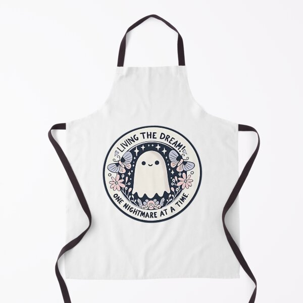 Item preview, Living The Dream - Cute Ghost designed and sold by blessedblossom-.