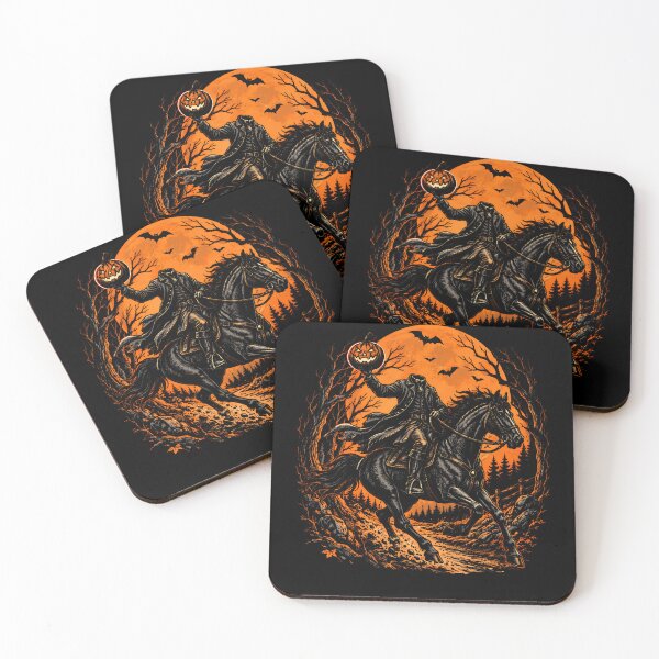 Item preview, Headless Pumpkin Rider Haunted Funny Halloween designed and sold by Alzasshop.
