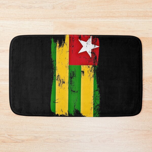 Item preview, Togo Flag Distressed Paint Brush Stroke Togolese Pride designed and sold by Danny-Arts1.