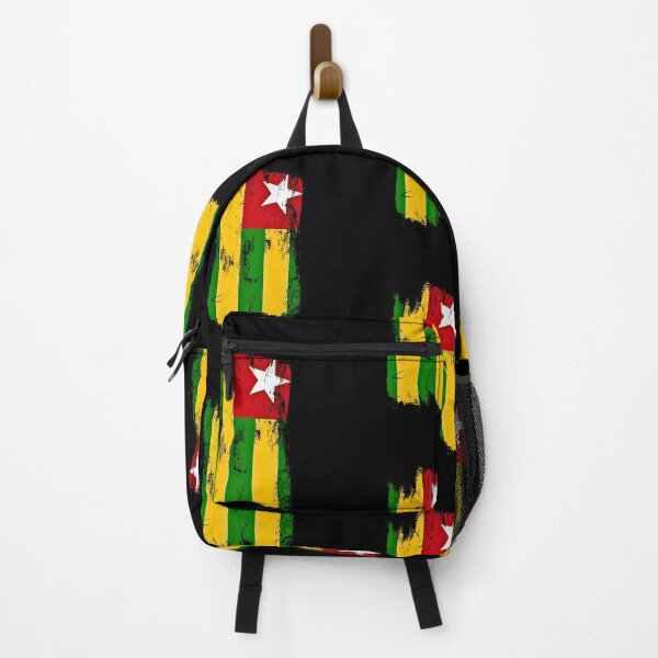 Item preview, Togo Flag Distressed Paint Brush Stroke Togolese Pride designed and sold by Danny-Arts1.