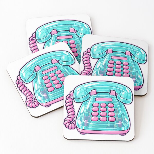 Item preview, Cozy 90s Transparent Telephone designed and sold by The198X.