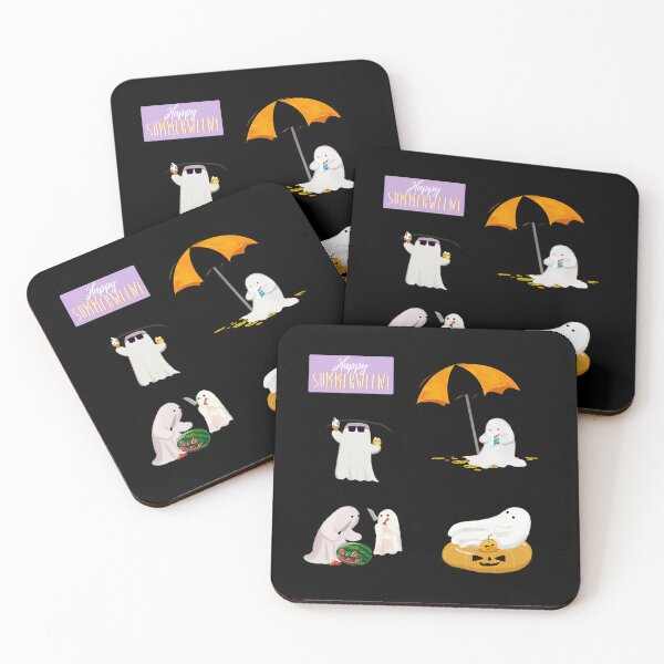 Item preview, Summerween Ghosts designed and sold by BusyIsaWork.