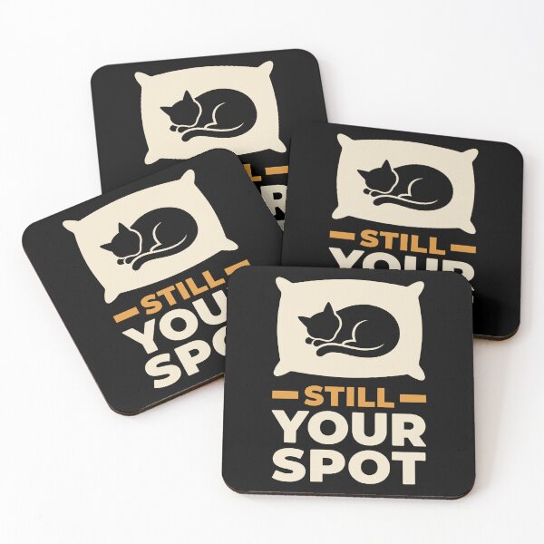 Item preview, Pet Grief Cat Memorial: Still Your Spot Typography designed and sold by Osmose-Studio.