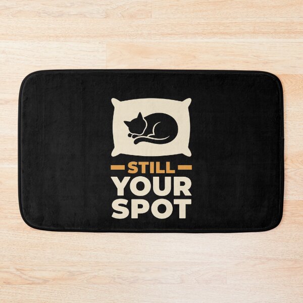 Item preview, Pet Grief Cat Memorial: Still Your Spot Typography designed and sold by Osmose-Studio.