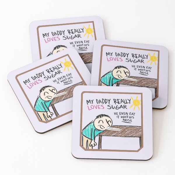 Item preview, Funny Dad Loves Shugar  designed and sold by Eolithic.