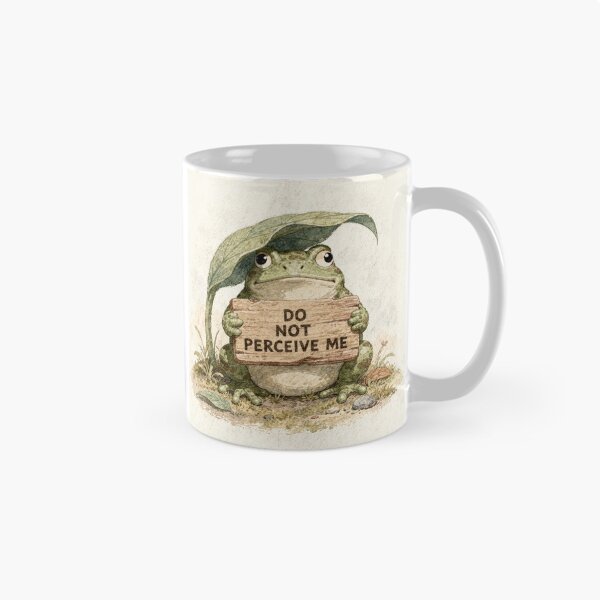 Item preview, Do Not Perceive Me Toad designed and sold by PictorialWhimsy.