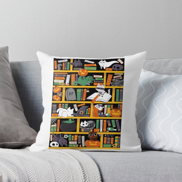 Item preview, Halloween Library designed and sold by WalkingInNa.