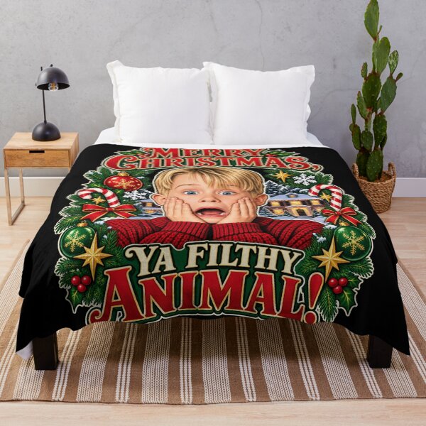 Item preview, Home Alone: Merry Christmas Ya Filthy Animal designed and sold by Britify UK.