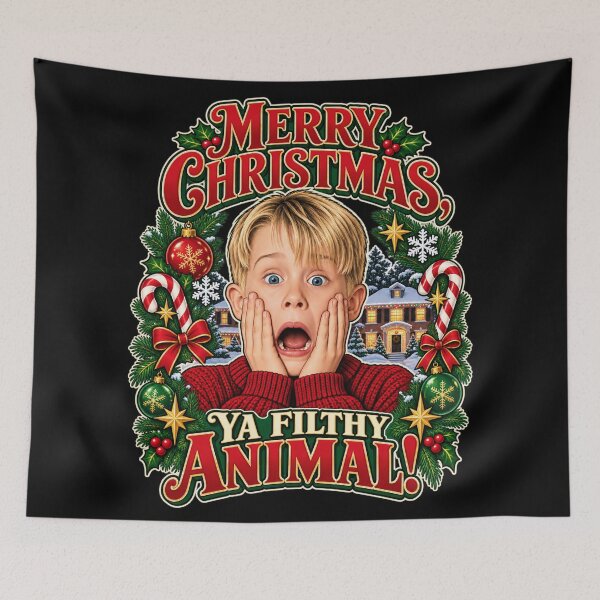 Item preview, Home Alone: Merry Christmas Ya Filthy Animal designed and sold by Britify UK.