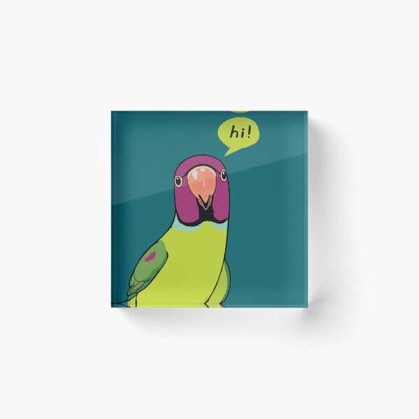 Item preview, Plum-Headed Parakeet: Cute Parrot Illustration designed and sold by Aritxa.