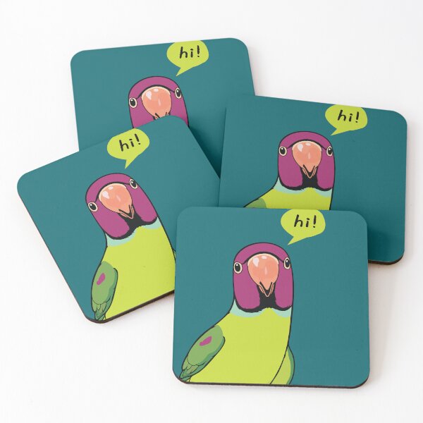 Item preview, Plum-Headed Parakeet: Cute Parrot Illustration designed and sold by Aritxa.