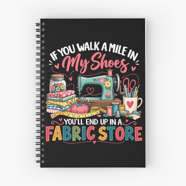 Item preview, If You Walk A Mile In My Shoes Funny Sewing designed and sold by gordonbwyashop.
