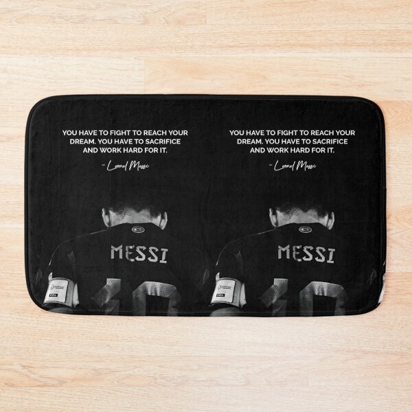Item preview, You Have To Fight To Reach Your Dream You Have To Sacrifice And Work Hard For It - Leonel Messi Inspiring Motivational Football Quote designed and sold by Matt_Smith.