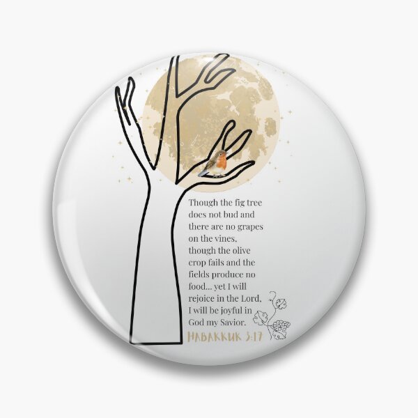 Item preview, Bible art Habakkuk 3:17 Though the fig tree designed and sold by Boy and Belugee.