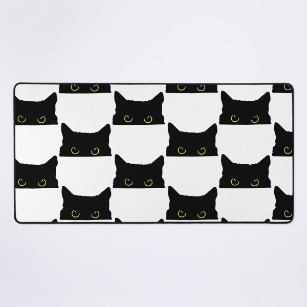 Item preview, Peeking Black Kitty Cat Silhouette designed and sold by blessedblossom-.