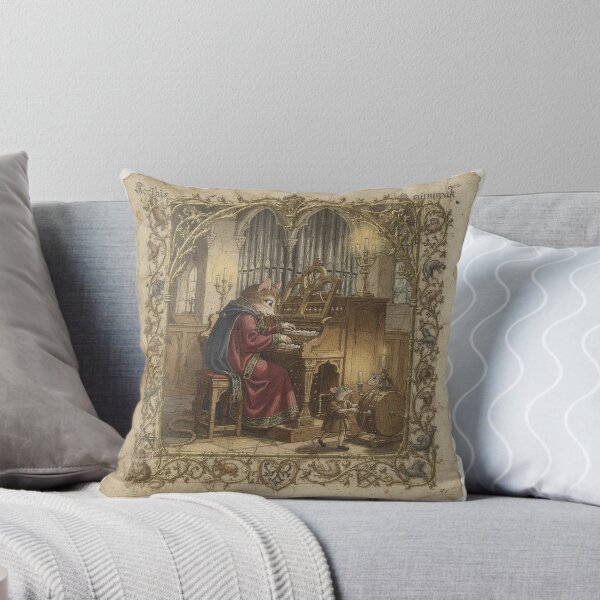 Item preview, The Cat Organist designed and sold by PictorialWhimsy.