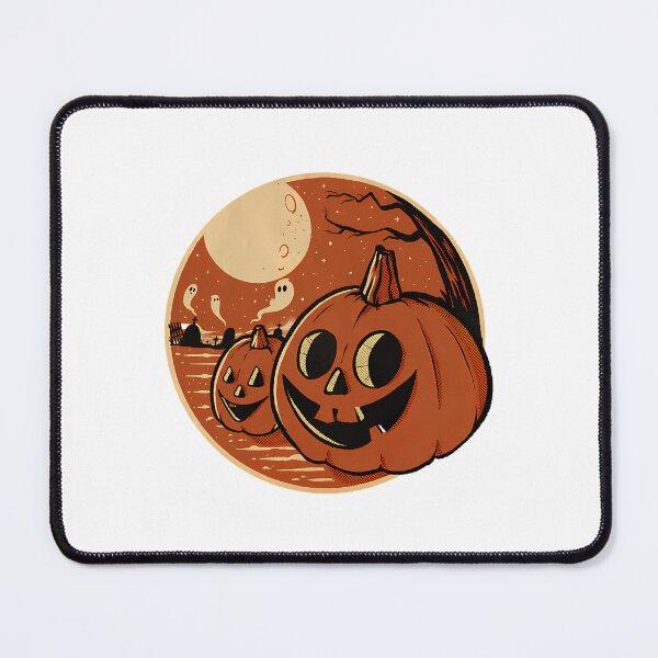 Item preview, Vintage Halloween Pumpkin Scene designed and sold by BusyIsaWork.