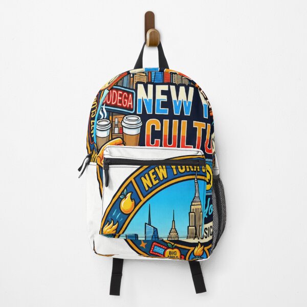 Item preview, New York Culture Retro Badge Art Sticker - NYC Icons and City Life designed and sold by BoomStickers18.