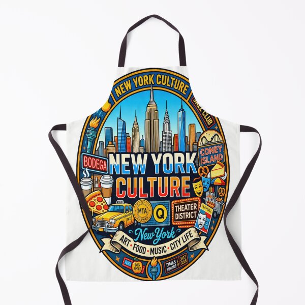 Item preview, New York Culture Retro Badge Art Sticker - NYC Icons and City Life designed and sold by BoomStickers18.